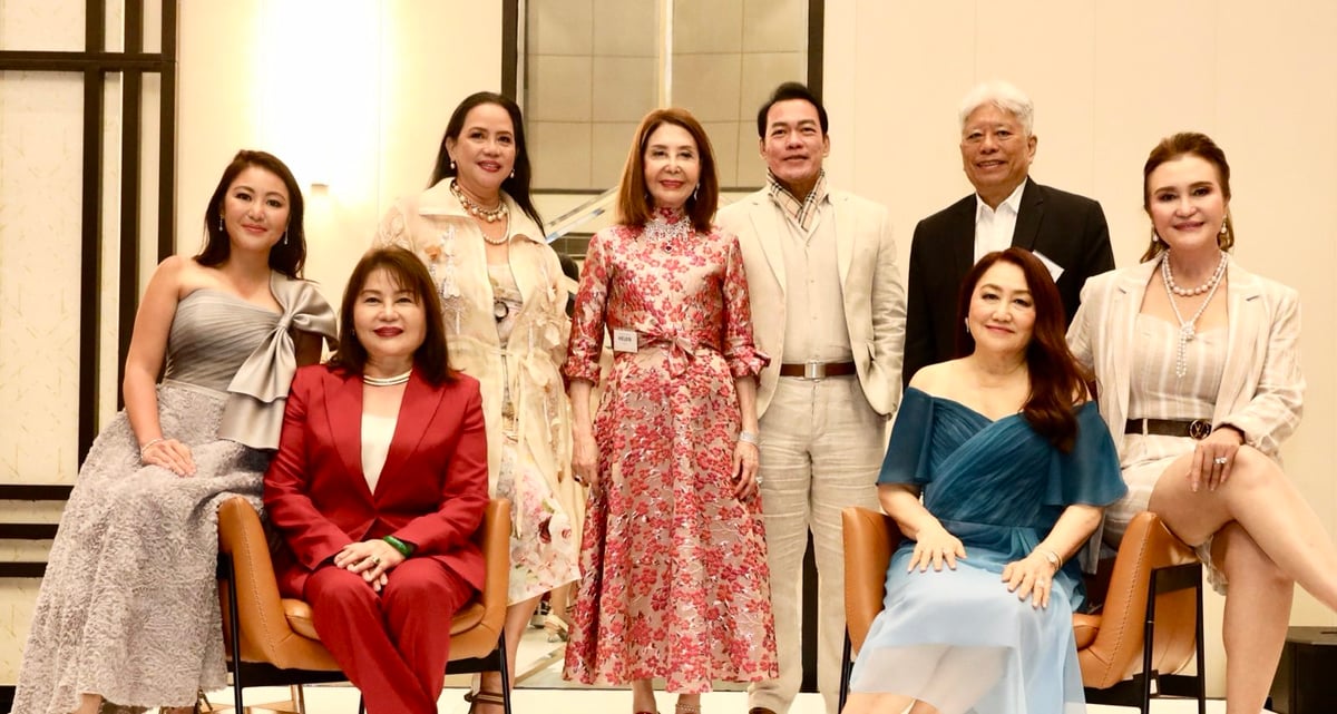 Board of directors: Sheree Chua, Marian Ong, Maymay Liechtenstein, Consul Helen Ong, Bo Muralla, Charlie Rufino, Flora Chua and Mildred Vitangcol.